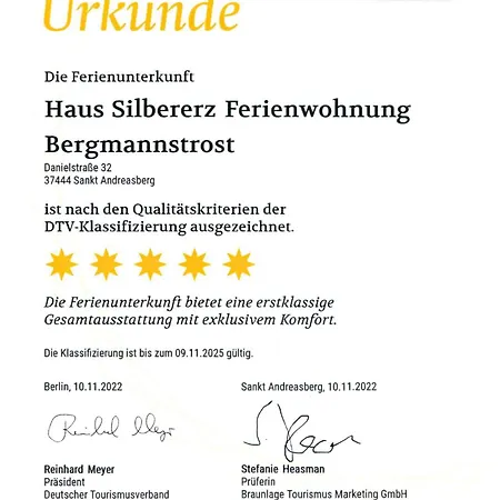 Διαμέρισμα Bergmannstrost 5 Sterne *